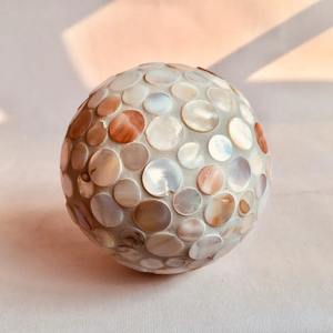 Bolas de mopa de mosaico artesanal para Decoración de mesa Bola de madreperla al por mayor disponible en todos los tamaños y colores - Product Image 2