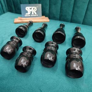 Brocha de Afeitar Hecha a Mano de Cuerno de Búfalo Grado A+ SMARK EXPORTS Herramienta Elegante para Afeitado en Húmedo Agarre Duradero y Cómodo de Larga Duración - Product Image 5