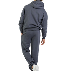 Ventes en gros de survêtements en deux pièces en tissu écologique pour l'hiver, de haute qualité, de luxe, pour hommes - Product Image 4