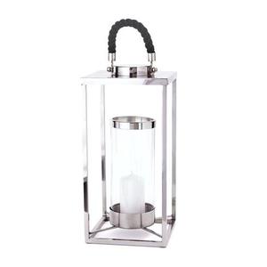 Linternas de metal blanco antiguo Nueva decoración de boda con hierro interior para ocasiones navideñas - Product Image 2
