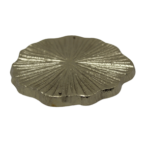 Venta caliente Decoración de mesa Aluminio Calabaza Salvamanteles Color dorado Estilo moderno Posavasos y pedestal para decoración de mesa - Product Image 3