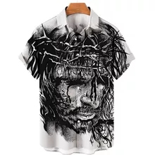 100% coton biologique hommes Blouse été chemises décontractées personnalisé Camisas bio hommes vêtements - Product Image 3