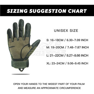 Gants tactiques en cuir de qualité supérieure en vente en gros Olive Écran tactile vert Conception personnalisée Fournisseur pakistanais Gants de chasse en plein air - Product Image 6