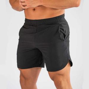 Pantalones cortos de gimnasio para hombre personalizados OEM al por mayor 100% algodón lienzo diseño cómodo con patrón sólido y logotipo ropa deportiva informal - Product Image 4