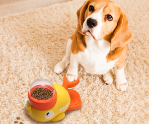 Automatic Interactive Pet <strong>Dog</strong> Puzzle <strong>Toys</strong> Educational Feeding Slow Feed Duck Shape <strong>Dog</strong> <strong>Treat</strong> <strong>Dispenser</strong> <strong>Toys</strong> - Product Image 5