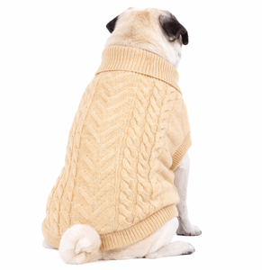 Suéter de Punto para Perro, Suave y Cálido, Estilo Neutral, Ropa de Invierno para Perros Pequeños y Medianos - Product Image 2