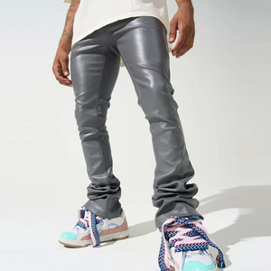 Pantalones de Cuero Genuino para Hombre, Pantalones de Cuero Más Vendidos para Hombre, Precio Económico, Cuero de la Mejor Calidad, Pantalones de Moda Nuevos en Venta - Product Image 5