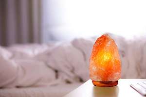 Venta al por mayor de cristal rosa del Himalaya, efecto de llama, artesanías naturales, sal del Himalaya, Lamp10-15kg - Product Image 5