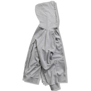 Sweats à capuche 100% coton mélangé de qualité supérieure pour hommes Streetwear respirant avec couleur unie et design personnalisé de base pour l'hiver - Product Image 4