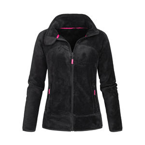 Unique Breathable Zipper Relaxed Fit Comfortable Fleece <b>Jacket</b> For <b>Women</b> Wholesale Soft Warm Dailywear <b>Lightweight</b> <b>Jacket</b> - Product Image 1