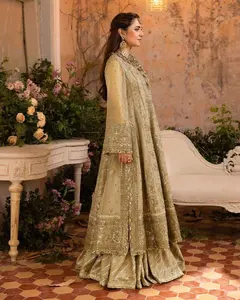 Lehnga choli sharara Diseñador ropa de fiesta de boda lehenga 2024 precios de fábrica al por mayor mejor estilo