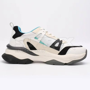 Chaussures de sport légères et respirantes à lacets pour hommes, confortables, de qualité supérieure, en cuir véritable de vachette - Product Image 2