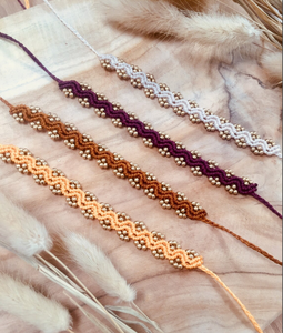 Friendship <b>Bracelet</b> or <b>Anklet</b> Chevron - Colorful - String - Trendy - *CUSTOMIZABLE* - Product Image 1