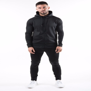Conjunto Deportivo Informal Unisex Personalizado para Ropa Urbana, Sudadera con Capucha y Pantalones Deportivos de Corte Regular, 100% Algodón - Product Image 5