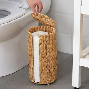 Almacenamiento de Papel Higiénico de Mimbre de Jacinto de Agua Natural para 3 Rollos, Ecológico, Decoración Natural para el Hogar, Venta al por Mayor desde Vietnam - Product Image 4