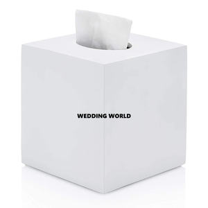 Boîte à mouchoirs en métal de qualité supérieure, porte-mouchoirs fait à la main de table, vente à chaud, articles de salle de bain, boîte à mouchoirs en gros - Product Image 5