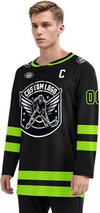 Maillot de hockey sur glace professionnel personnalisé OEM pour hommes Nouveau style de vêtements de sport - Product Image 4