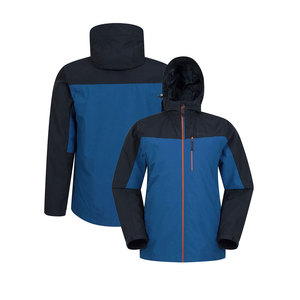 Qualité supérieure Personnalisé Hommes Confortable Fermeture Éclair À Capuche À Séchage Rapide Élégant Imperméable À L'eau En Plein Air À Manches Longues Veste De Pluie - Product Image 1