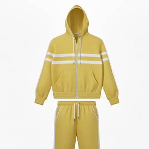 Ensemble survêtement coupe-vent à capuche avec logo personnalisé, tissu doux et confortable, anti-UV et respirant pour le sport et les loisirs, promotion - Product Image 2