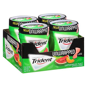 Trident Tropical Fruity Chicle Caja a granel de alta calidad empaquetada para la venta - Product Image 5