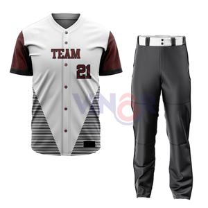 Uniforme de base-ball pour hommes, marque privée uniforme design marque privée, votre propre design, maillot et pantalon de baseball OEM - Product Image 1