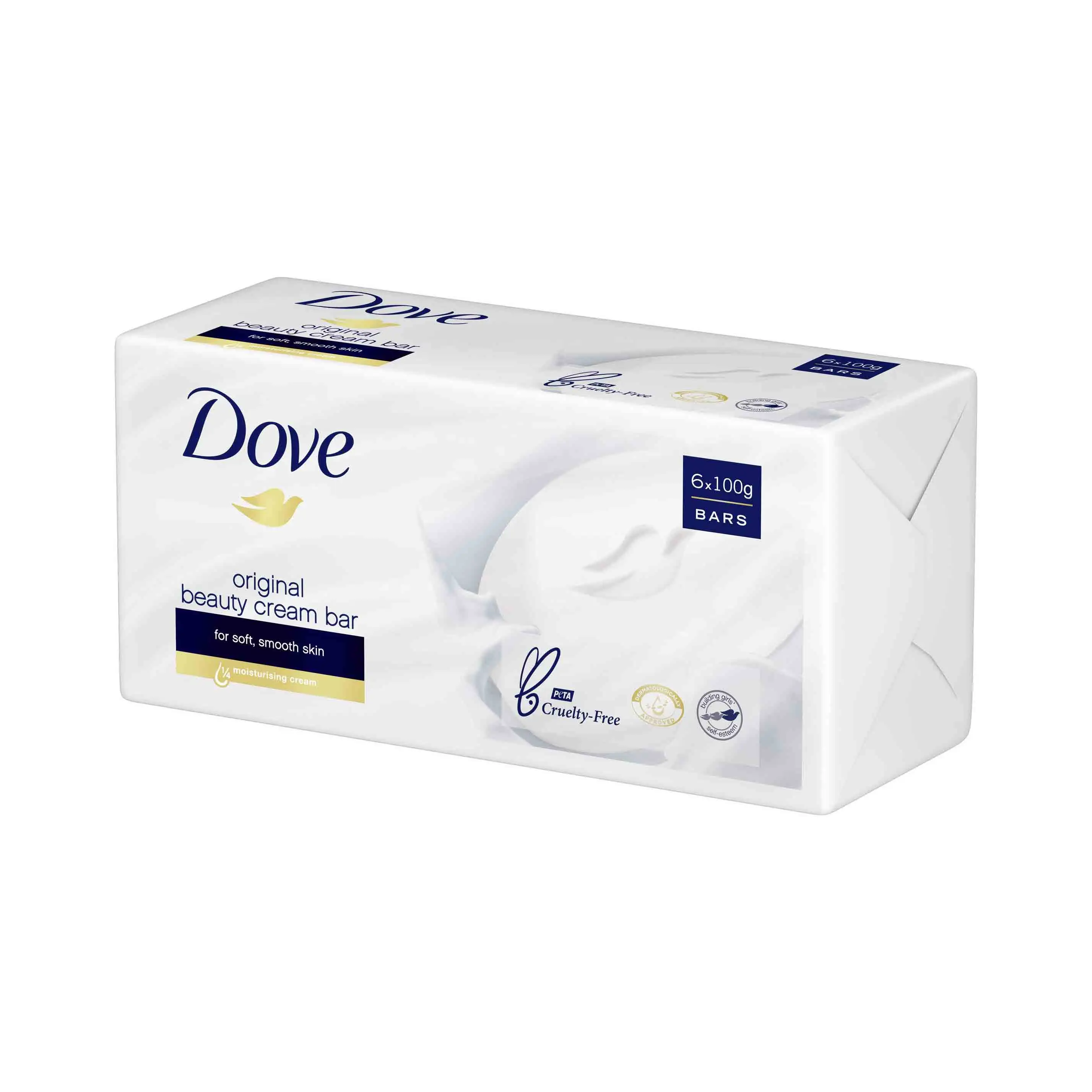 Dove-Barre de crème de beauté rose-Savon crémeux-100g