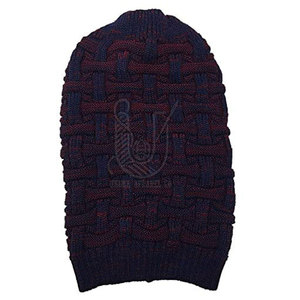 Latest Style Genuine <b>Leather</b> Jacquard Beanie <b>Hats</b> with Image Design Solid Custom Color & Logo Adjustable Made in Pakistan - Product Image 5