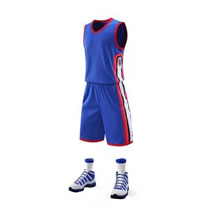 Uniformes de Baloncesto Personalizados al por Mayor en Stock, Conjuntos Transpirables de Secado Rápido para Hombre, Camisetas de Baloncesto - Product Image 2
