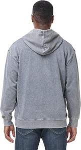 Sudadera con capucha básica sólida para hombre, forro polar de algodón de gran tamaño, estilo cálido, jersey de tela lavada para hombre, sudaderas con capucha de lavado ácido superior - Product Image 6