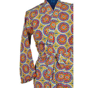 Traditional Vintage Indian Handmade Floral <b>Long</b> Women's <b>Kimono</b> Kantha Winter <b>Robe</b> Eco-Friendly Fabric Ethnic Soft V-Neck Cotton - Product Image 5