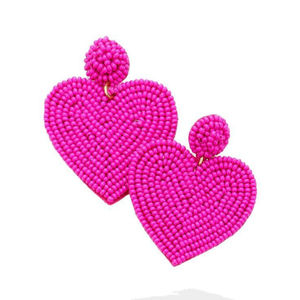 Meilleur vendeur de l'exportateur indien Premium Luxury Vintage Style Glass Beaded Lock Design Boucles d'oreilles pour femmes Bijoux de mode pour - Product Image 1