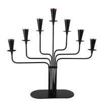 Nouveau candélabre vintage pour la maison de noël Bougeoir Nouveau design en métal votif à la main Décoration de mariage Menorah faite à la main