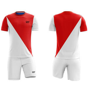 OEM ODM High Quality Soccer Uniform Set Custom Private Label Football Jersey Shorts Easy-to-Wear Logo Sublimation Print - Product Image 1