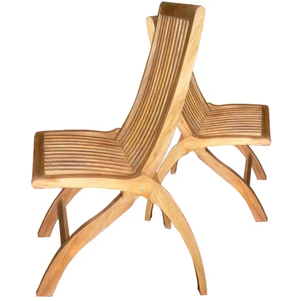 New Model Teak Garden Folding Chair Outdoor Patio Garden Furniture , Folding Chair