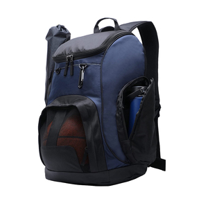 Bolsos de hombro de poliéster de gran capacidad personalizados al por mayor, diseño inspirado en el baloncesto para deportes de hombres y mujeres - Product Image 1