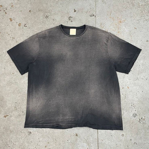 เสื้อยืดวินเทจฟอกขาวฟอกแดดฟอกกรดโอเวอร์ไซส์ออกแบบได้ตามต้องการ - Product Image 2