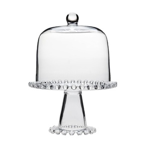 Classic Design Glass <b>Cake</b> <b>Stand</b> With <b>Dome</b> For Traditional Kitchen Decor Enhancing Sweet Serving Style - Product Image 2