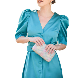 Venta caliente de las mujeres Formal de dos piezas de oficina ropa de trabajo sin mangas plisado Mini vestido recortado Blazer chaqueta más caliente estilo de carrera - Product Image 2