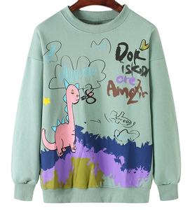 Nueva sudadera de manga larga con estampado de transferencia de calor de Color sólido para hombre 100% algodón personalizar cuello redondo ecológico Anti-Pilling - Product Image 1