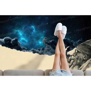 Tapis imprimé : Moderne, Personnalisé, Ciel, Chambre d'enfant, Chambre à coucher, Salon, Tapis doux non tissé - Product Image 5