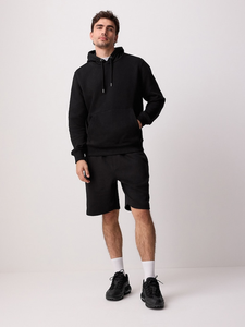 Sudadera con capucha de algodón informal cómoda transpirable de nuevo diseño para hombres y mujeres uso diario con patrón sólido liso - Product Image 3