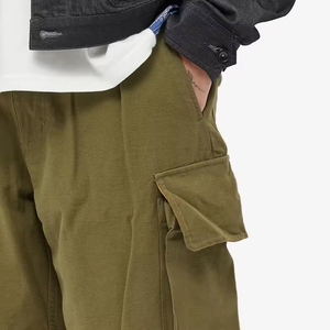 กางเกงคาร์โก้ทรงแบ็กกี้กางเกงวินเทจปรับได้กางเกงคาร์โก้ผ้าฝ้าย100% ข้อมือปรับได้สำหรับผู้ชาย - Product Image 6