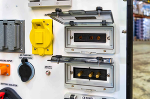 กล่องจ่ายไฟแบบพกพา Authentic-Sales Batess 50Amp 6-15 (PPB) - PowerGen USA PPB-6-15-US-B - Product Image 2