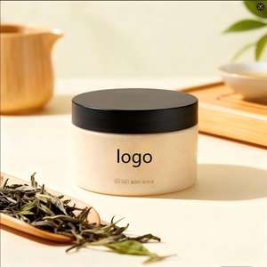 Crème pour le visage et le corps 200g Exfoliante Blanchissante Hydratante Glycérine Collagène Café Curcuma Peau normale Sans parfum - Product Image 1