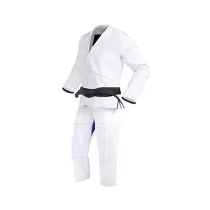 Martial art kimono bjj gi suits bjj uniform bjj gi Whole seller Wight Fighting Suit Men Wear And Women Wear Training Karte Suits