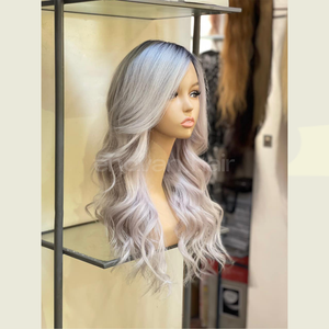 Perruque blonde cheveux humains vietnamiens traitement russe technique slave vierge doux texture soyeuse usine OEM approvisionnement d'exportation - Product Image 1