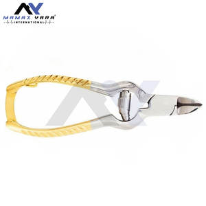 Coupe-ongles d'orteils professionnel avec ressort à barillet, 5,5 pouces, pour ongles incarnés, pince à ongles allemande avec logo personnalisé - Product Image 3