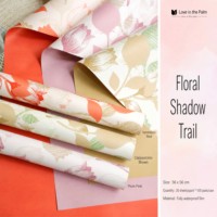 Papier d'emballage floral imperméable pour bouquets de fleurs, feuilles d'emballage pour fleuristes, emballage cadeau pour fleurs fraîches, vente en gros