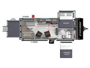 ราคาดีที่สุด รถบ้านรุ่นใหม่ปี 2027 Heartland Cyclone 2214 - Product Image 3