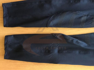 CST, pantalones de montar azules para mujer, suaves, cómodos, elásticos en cuatro direcciones, sin costuras, cintura media, asiento de estilo importado de alta calidad - Product Image 3